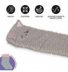 CHAUSSETTES ANTIDERAPANTES CHAT