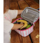 SAC REPAS PINK STRIPES