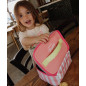 SAC REPAS PINK STRIPES