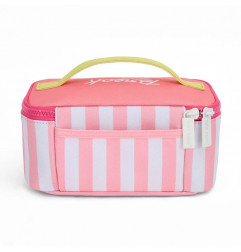 SAC REPAS PINK STRIPES