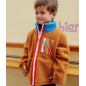 VESTE POLAIRE BLUE CAMEL