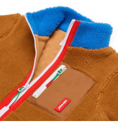 VESTE POLAIRE BLUE CAMEL