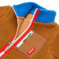 VESTE POLAIRE BLUE CAMEL