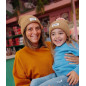 BONNET BLOCK MACAROON BONNET BLOCK MACAROON