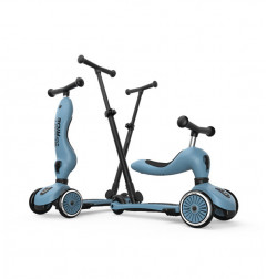 TROTTINETTE HIGHWAYKICK 1 PUSH & GO BLEU