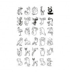 RECHARGES TABLETTE KIDYDRAW-MINI IL ETAIT UNE FOIS & ANIMAUX