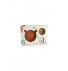 SET VAISSELLE SILICONE LA FORET MAWA