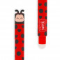 STYLO EFFACABLE COCCINELLE