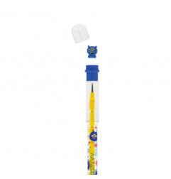 CRAYON EMPILABLE AVEC GOMME MONSTRE