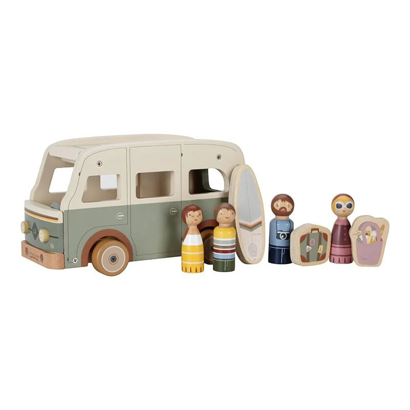 CAMPING-CAR RETRO EN BOIS