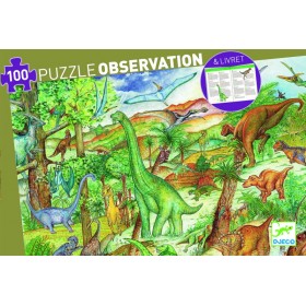 PUZZLE OBSERVATION DINOSAURES