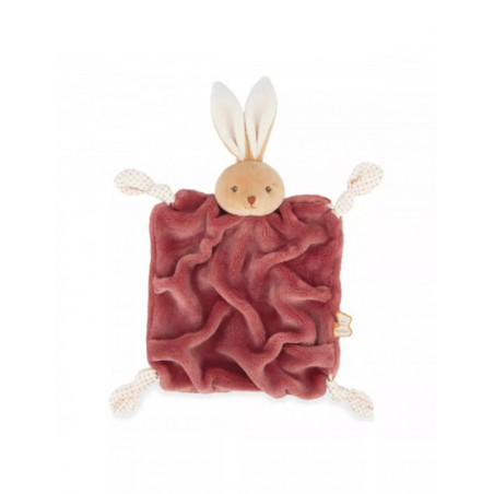 DOUDOU LAPIN PLUME BORDEAUX