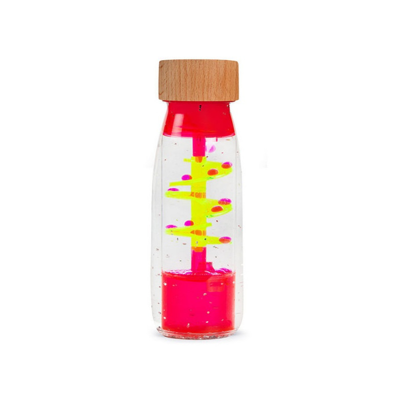 BOUTEILLE SENSORIELLE SPIRALE ROSE BOUTEILLE SENSORIELLE SPIRALE ROSE