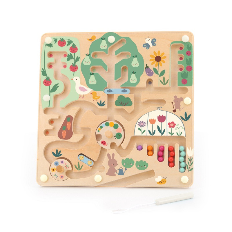 LABYRINTHE MAGNETIQUE EN BOIS