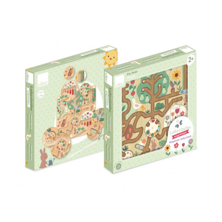LABYRINTHE MAGNETIQUE EN BOIS