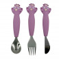 SET COUVERTS SILICONE MRS PEACOCK