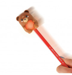 TAILLE-CRAYON LUMINEUX OURS