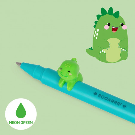 STYLO A ENCRE GEL LOVELY FRIENDS DINOSAURE
