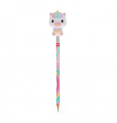CRAYON AVEC ANTI-STRESS LICORNE