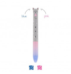 STYLO A BILLE 2 COULEURS CHAT