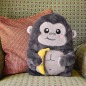 GROSSE PELUCHE GORILLE GROSSE PELUCHE GORILLE