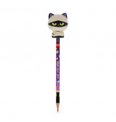 CRAYON AVEC ANTI-STRESS CHAT HALLOWEEN