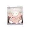 PETIT OURS PLUME ROSE POUDRE
