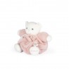 PETIT OURS PLUME ROSE POUDRE