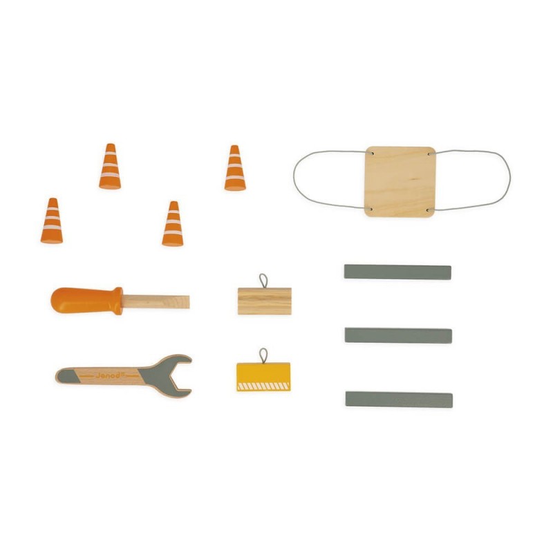 Grande Grue En Bois Dejou 98 Cm - Jouet Miniature France - Occasion